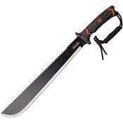 Elk Ridge EMHT004BO Evolution Machete with Black Rubberized FRN Handle