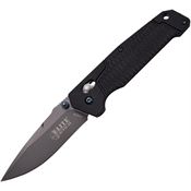 Elite Tactical 1016DBSO Rapid Lock Folder Knife with Black G10 Handle