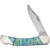 Frost CSW549AB Bear Claw Abalone Lockback Folding Pocket Knife