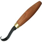 Flexcut KN52 Single Bevel Sloyd Hook Knifewith Cherry Wood Handle