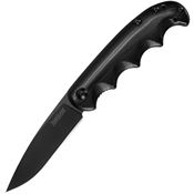 Kershaw 2340X Am-5 Assisted Opening Spear Point Blade Knife with Polished Black Finger Grooved G-10 Front Handle