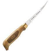Marttiini 610016 Superflex Fillet Knife with Birch Wood Handle