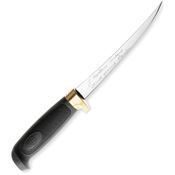 Marttiini 826014 Condor Golden Fillet Knife with Black Textured Rubber Handle