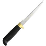 Marttiini 826015 Condor Golden Trout Fillet Knife with Black Textured Rubber Handle