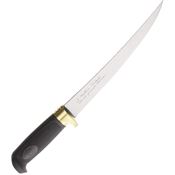 Marttiini 846014 Condor Golden Trout Fillet Knife with Black Textured Rubber Handle