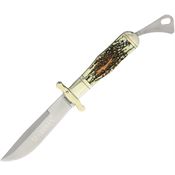 Marbles 416 Safety Folder Knife with Imitation Stag Handle