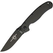 Ontario 8838 RAT II CF Drop Point Linerlock Folding Pocket Knife