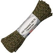 Marbles 1204H 100 Feet Parachute Cord Digi Woodland with Nylon Construction