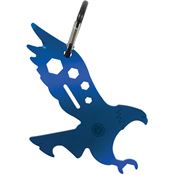 Ultimate Survival 02212 A Long Eagle Multi Tool with Blue Stainless Construction