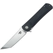 Bestech G06A1 Kendo Linerlock Knife with Black G10 handle