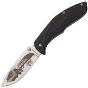 Browning 0501 Browning Auto-5 Linerlock Knife with Black FRN Handle