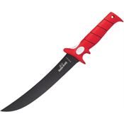 Bubba 19F Bubba Flex Fillet with Red Rubberized TPR Handle