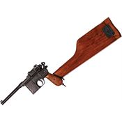Denix 1025 Denix Replicas 1896 C96 Mauser Pistol with Wood and Metal Construction
