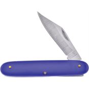 Frost 15021BL Folder Knife with Blue Plastic Handle