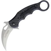 Fox 479CG10SW Karambit Linerlock Folding Pocket Knife with Carbon Fiber Handle