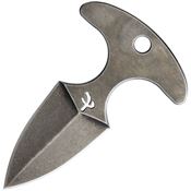 Fred Perrin DPUSHB Fred Perrin Knives Mini Push Dagger Black with Stainless Construction
