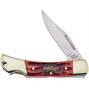 Frost SW103BRMJ Frost Cutlery and Knives Little Warrior Lockback with Jigged Bone Handle