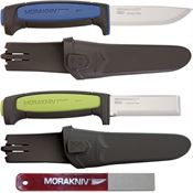 Mora 00288 Mora of Sweden Knives Craft Knife Set with Rubberized Handle