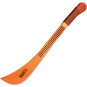 Marbles 3218W Swamp Master Machete with Orange Wire Wrapped Wooden Handle
