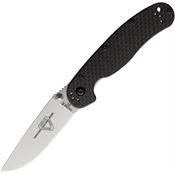 Ontario 8832 RAT II Linerlock D2 CF Folding Knife with Carbon Fiber Handle