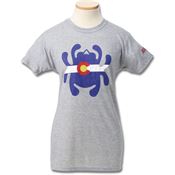 Spyderco TSWCOXL Womens T-Shirt Colorado X-Large with Cotton Construction