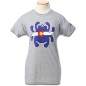 Spyderco TSWCOXXL Womens T-Shirt Colorado XX-Large with Cotton Construction