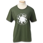 Spyderco TSWRHPXXL Womens T-Shirt Green Bug XX-Large with Cotton Construction