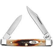 Case 09581 Small Pen Knife with Red Stag Handle