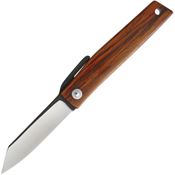 Ohta 7CO FK7 D2 Tool Steel Blade Folder Knife with Cocobolo Wood Handle