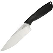 Ontario 9717 Hunt Plus Camp Drop Point Stainless Blade Knife with Black Rubber Handle