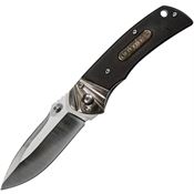 Schrade 1084277 Linerlock Finish Stainless Assisted Opening Knife with Sawcut Delrin Handle