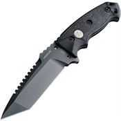 Sig 37122 EX-F01 Gray Cerakote Finish Fixed Tanto Knife with Black G10 Handle
