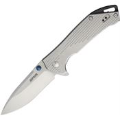 SRM 918 Framelock Stainless Knife with Stainless Handle