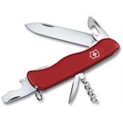 Swiss Army 08353 MAP Picknicker Multi Features Knife with Red Polymer Handle