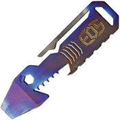 EOS SHKF Shark Multi Tool Flame Anodized Finish with Titanium Construction