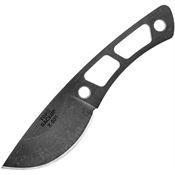 TOPS TBKP01 Backup Acid Rain Finish 1095 Carbon Steel Knife with Skeletonized Handle