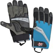 Camillus 18214 Cuda Offshore Gloves with Puncture and Cut Resistant Kevlar Construction - Large