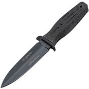 Boker 121644 Applegate 4.5 Fixed Blade Knife with Black Linen Micarta Handle