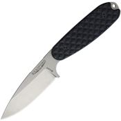 Bradford 35S001 Guardian 3.5 Sabre Knife with Black Sculpted G10 Handle