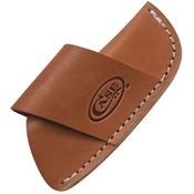 Case 50232 Side Draw Belt Sheath with Brown Leather Construction - Large