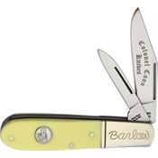 Colonel Coon 81Y Barlow with Yellow Smooth Synthetic Handle