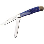 Elk Ridge 938BL Trapper Knife with Blue C-Tek Handle