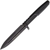 Extrema Ratio 0478BLK Requiem Knife with Black Forprene Handle