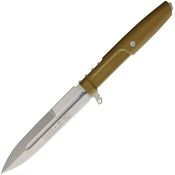 Extrema Ratio 0478HCS Requiem Stainless Stiletto Style Blade Knife with HCS Forprene Handle