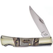 Frost SW100ROR Barracuda KnIfe with Ram and Ox Horn Handle