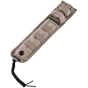 Hogue 35043 Fixed Blade Slim Sheath for 12 Inch Blade with Milspec Ballistic Nylon Construction - Tan