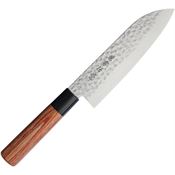 Kanetsune C952 Santoku 165mm Knife with Wood Handle