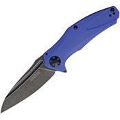 Kershaw 7007BLUBW Natrix Framelock Assisted Opening Knife with Blue G10 Handle