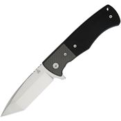 Nemesis 21T MPR-2T Linerlock Finish VG-10 Stainless Tanto Blade Knife with Black G10 Handle