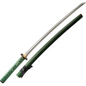 CAS Iberia Swords 24970 Oda Nobunga Katana with Green Cotton Wrapped Rayskin Handle